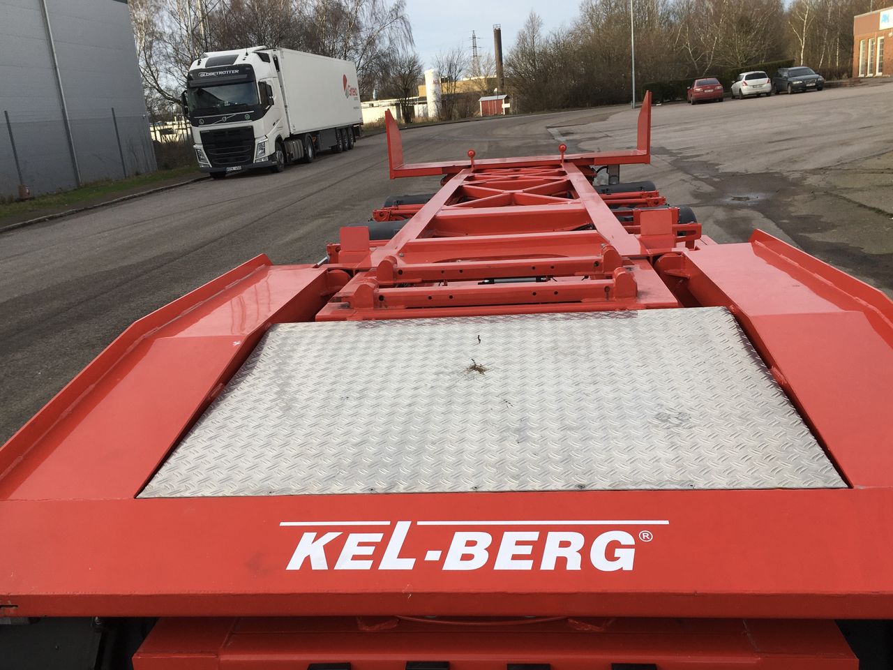 Kel-Berg 30t lastväxlar vagn med tipp 2020 - Lastväxlare