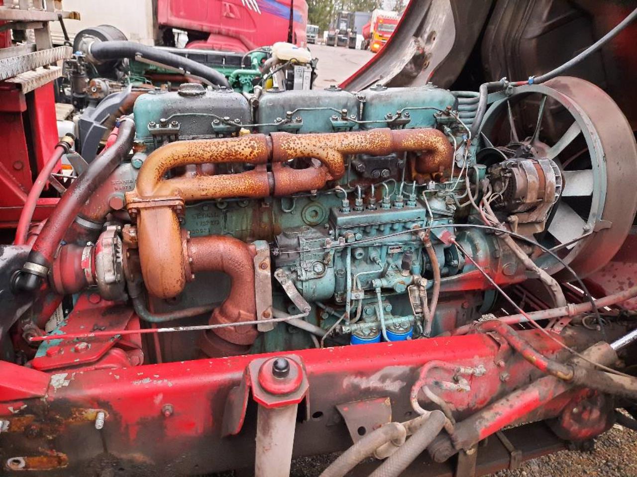 Scania G82 DS8 engine 1984 - Motor