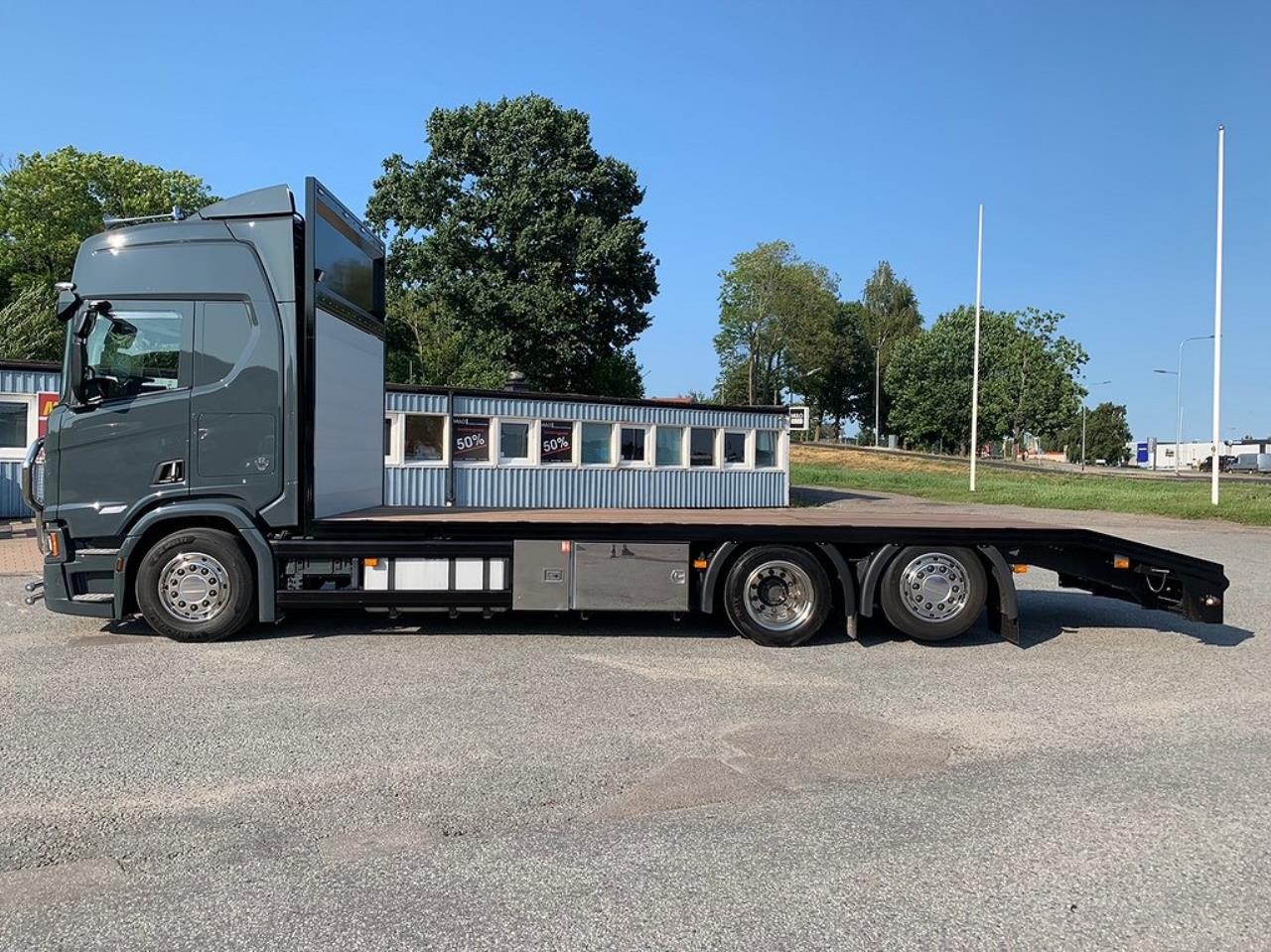 Scania R650 V8 6x2 Maskintransport  2018 - Maskintransport