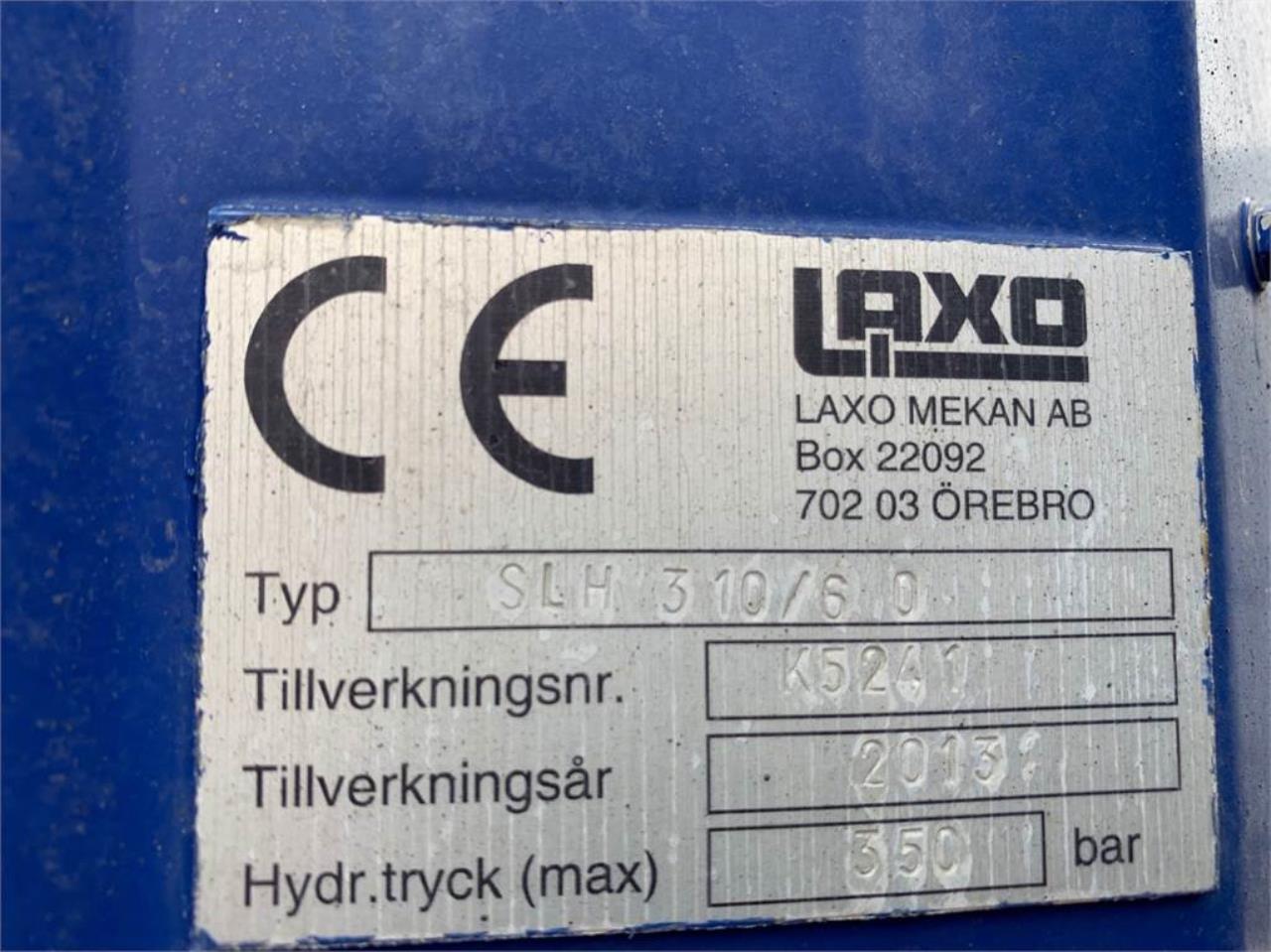 Laxo  hydraulisk snabblåsram SLH310 2013 - Övrigt