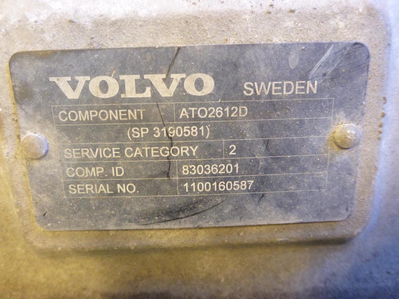 Växellåda ATO2612D Volvo FH 2012 - Växellådor