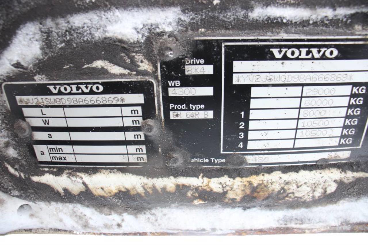 Volvo FM480 6x4 2008 - Demonteringsobjekt