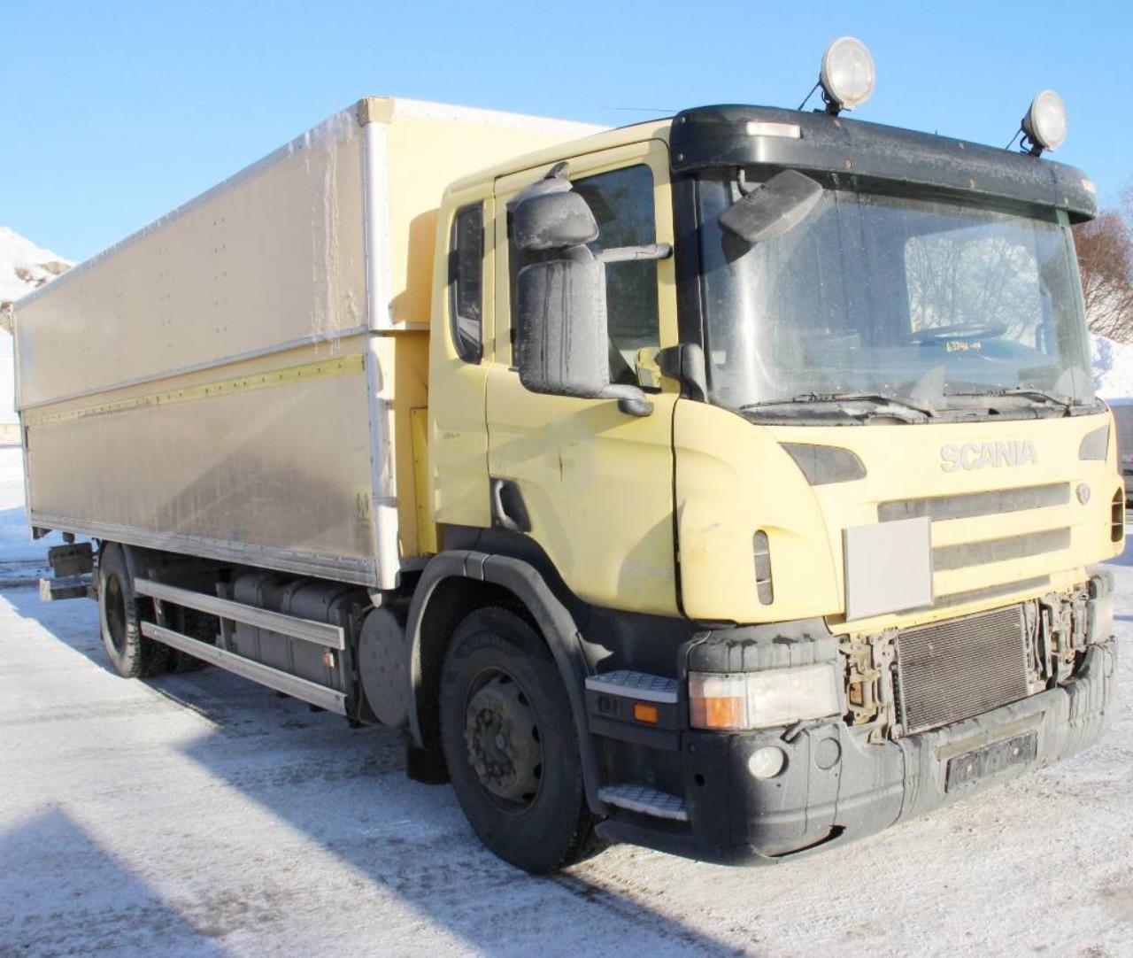 Scania P 340 4x2 skåpbil 2008 - Demonteringsobjekt