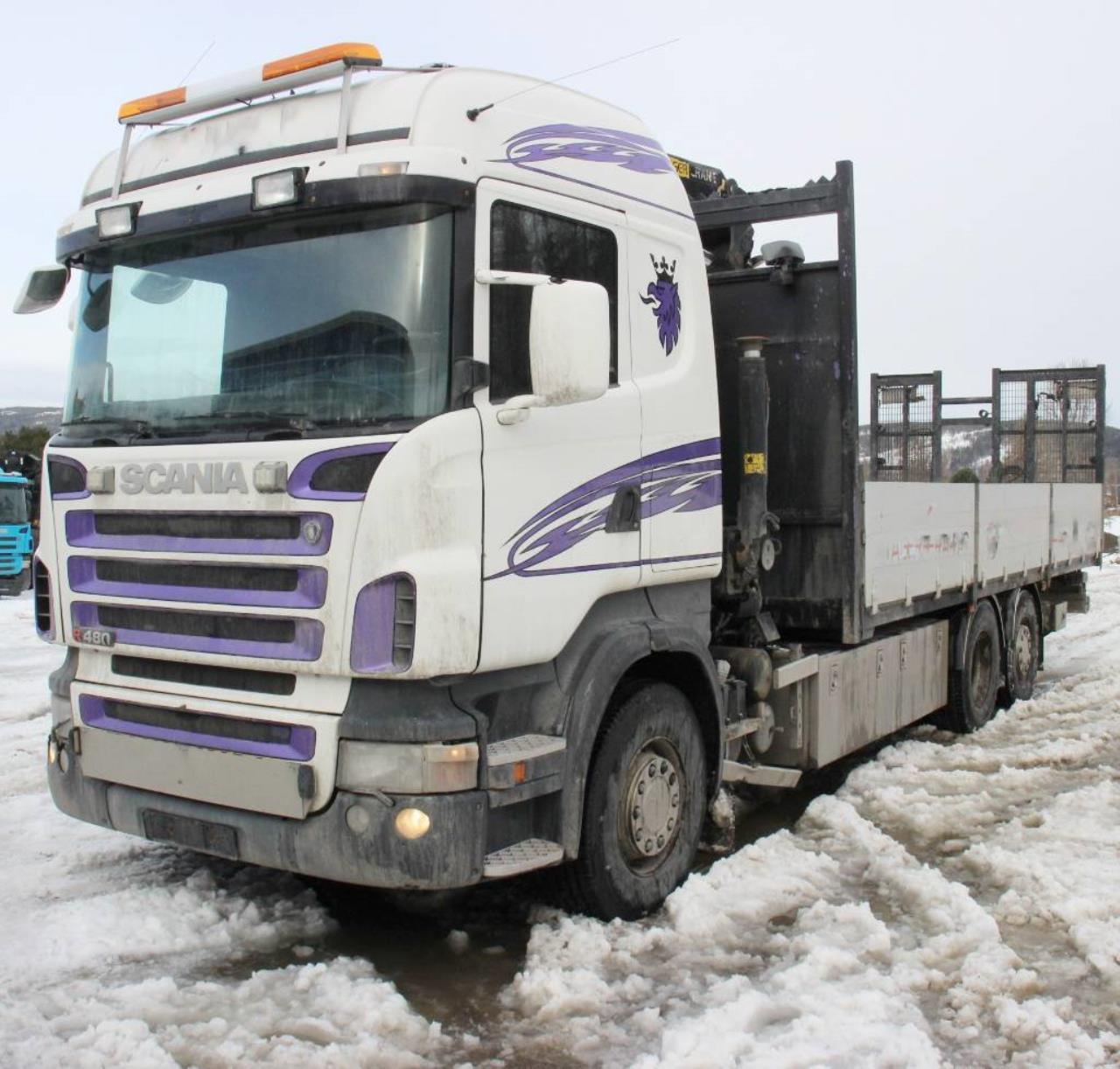 Scania R 480 LB 6x2*4 kranbil 2008 - Demonteringsobjekt
