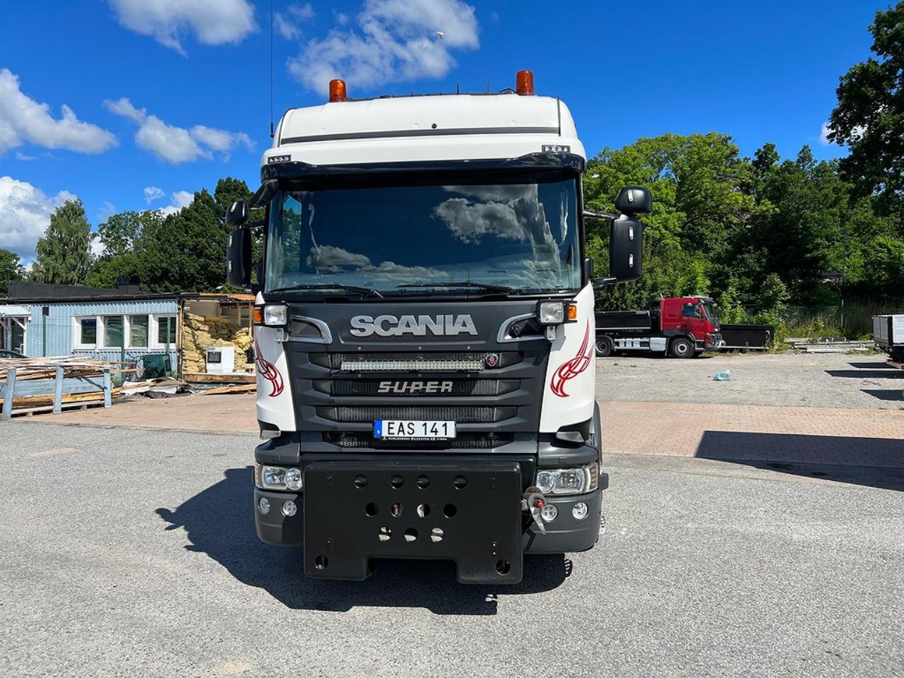 Scania R520 V8 8x4*4 Lastväxlare Fullt Plogutrustad Euro 6  2014 - Övrigt