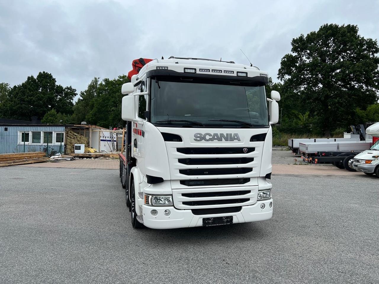 Scania R490 8x2*6 Kranbil / Bodbil Stor kran & jibb 2018 - Kran