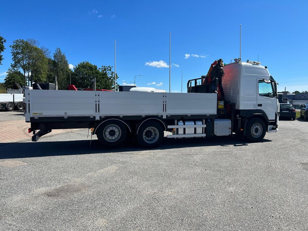 Volvo FM13 410 6x2 Brädgårdsbil Kranbil Euro 6 2016 - Kran