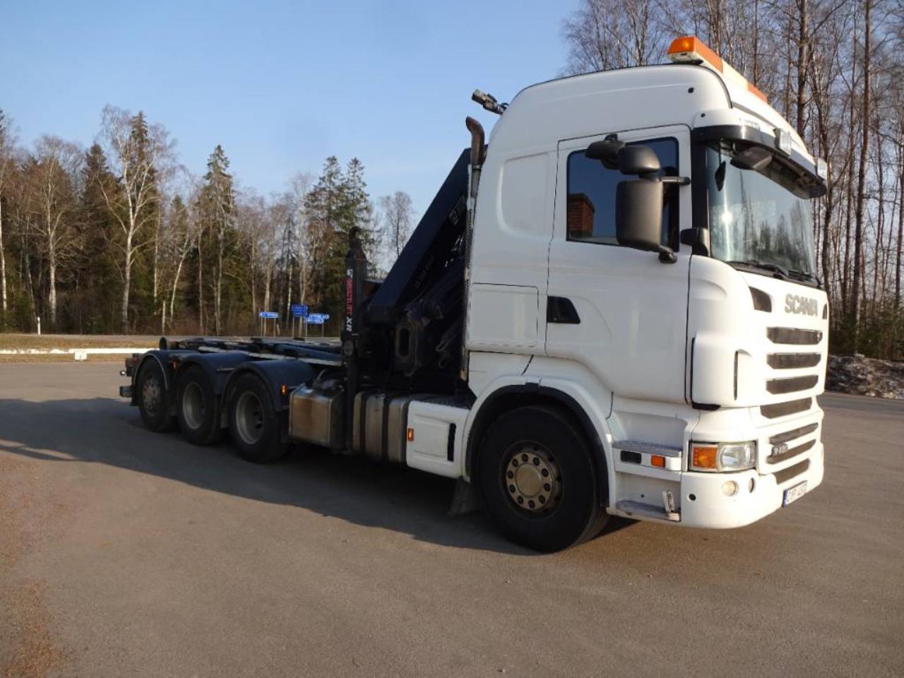 Scania Lastväxlare/Kran R480lb8x4*4hsa 2012 - Krok/Lastväxlare