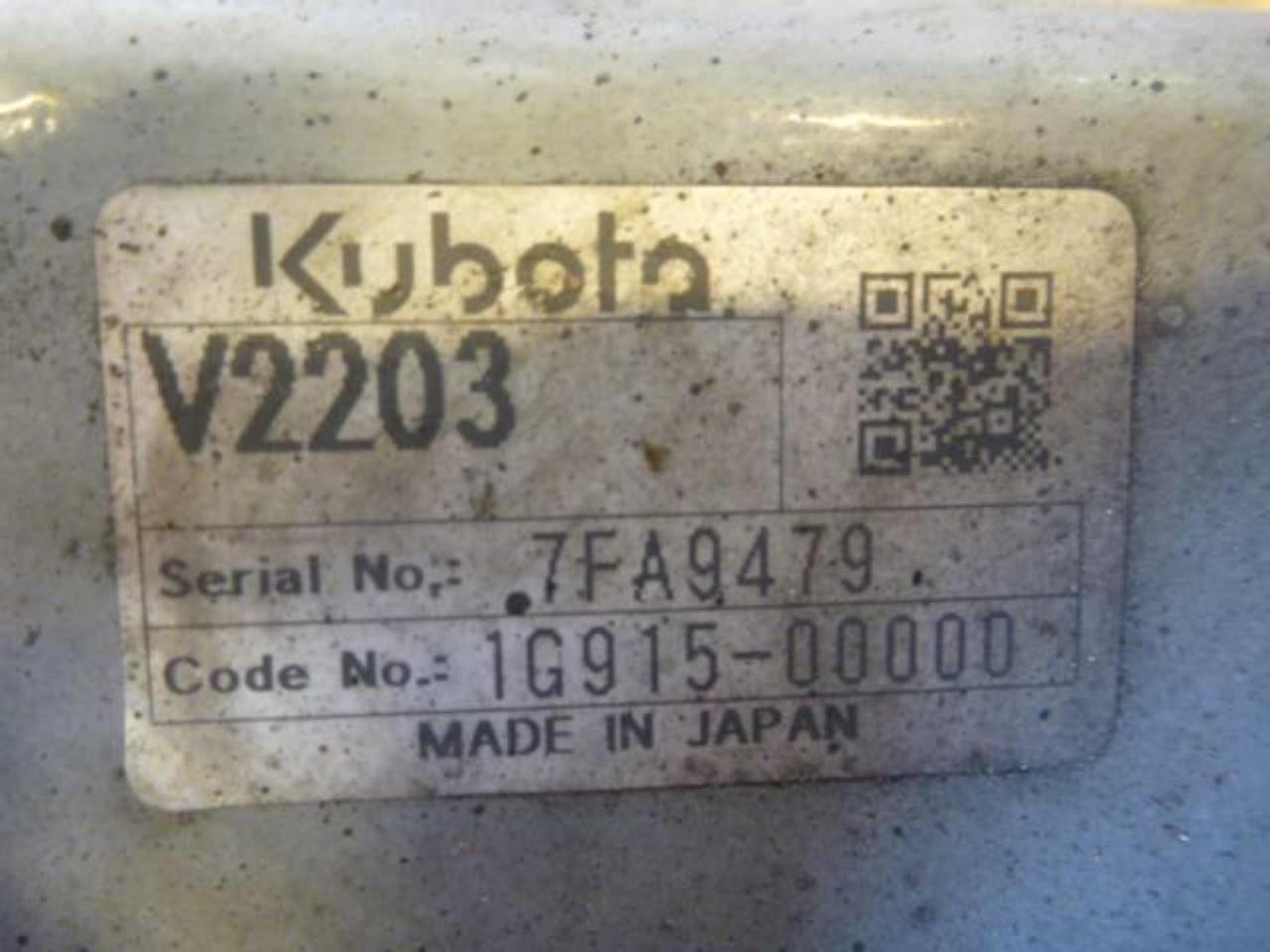 Dieselmotor Kubota V2203 2016 - Motor