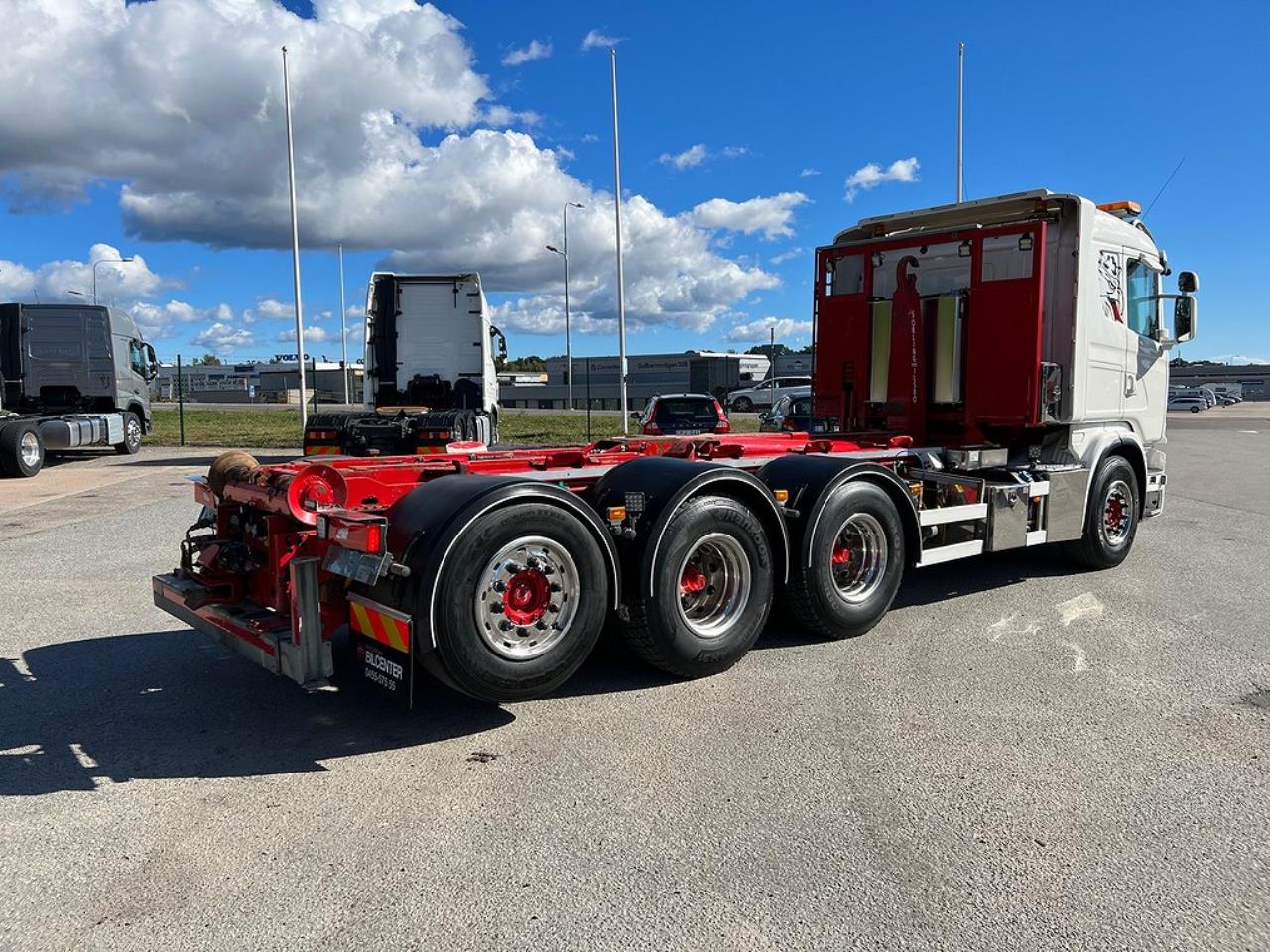 Scania G450 8x4*4 Lastväxlare Plogutrustad Euro 6 2014 - Krok/Lastväxlare
