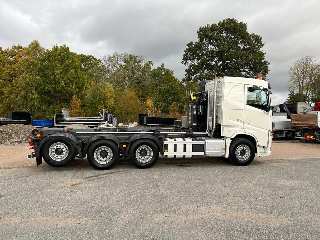 Volvo FH13 500 8x4*4 Tridem Lastväxlare Euro 6 2014 - Krok/Lastväxlare