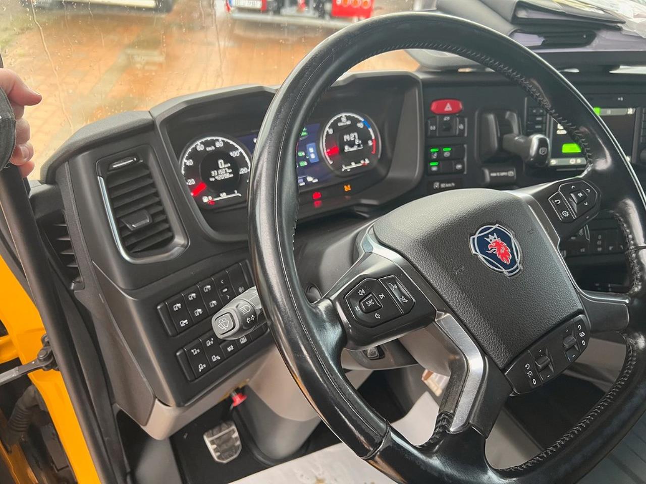 Scania R650 V8 6x4 Tippbil, Sidotipp,  2018 - Tipp