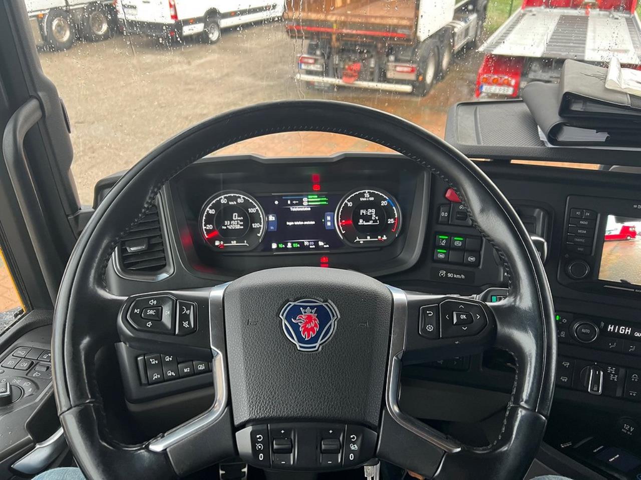 Scania R650 V8 6x4 Tippbil, Sidotipp,  2018 - Tipp