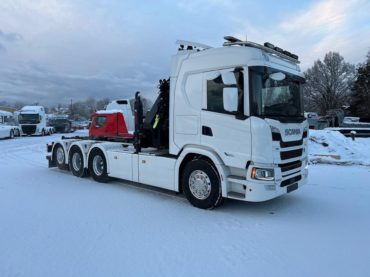 Scania G500 8x4*4 Super Kranväxlare Hiab 302 & Jibb 2022 - Kranväxlare