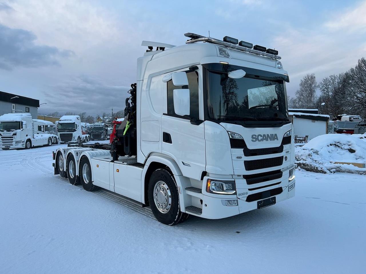Scania G500 8x4*4 Super Kranväxlare Hiab 302 & Jibb 2023 - Kranväxlare