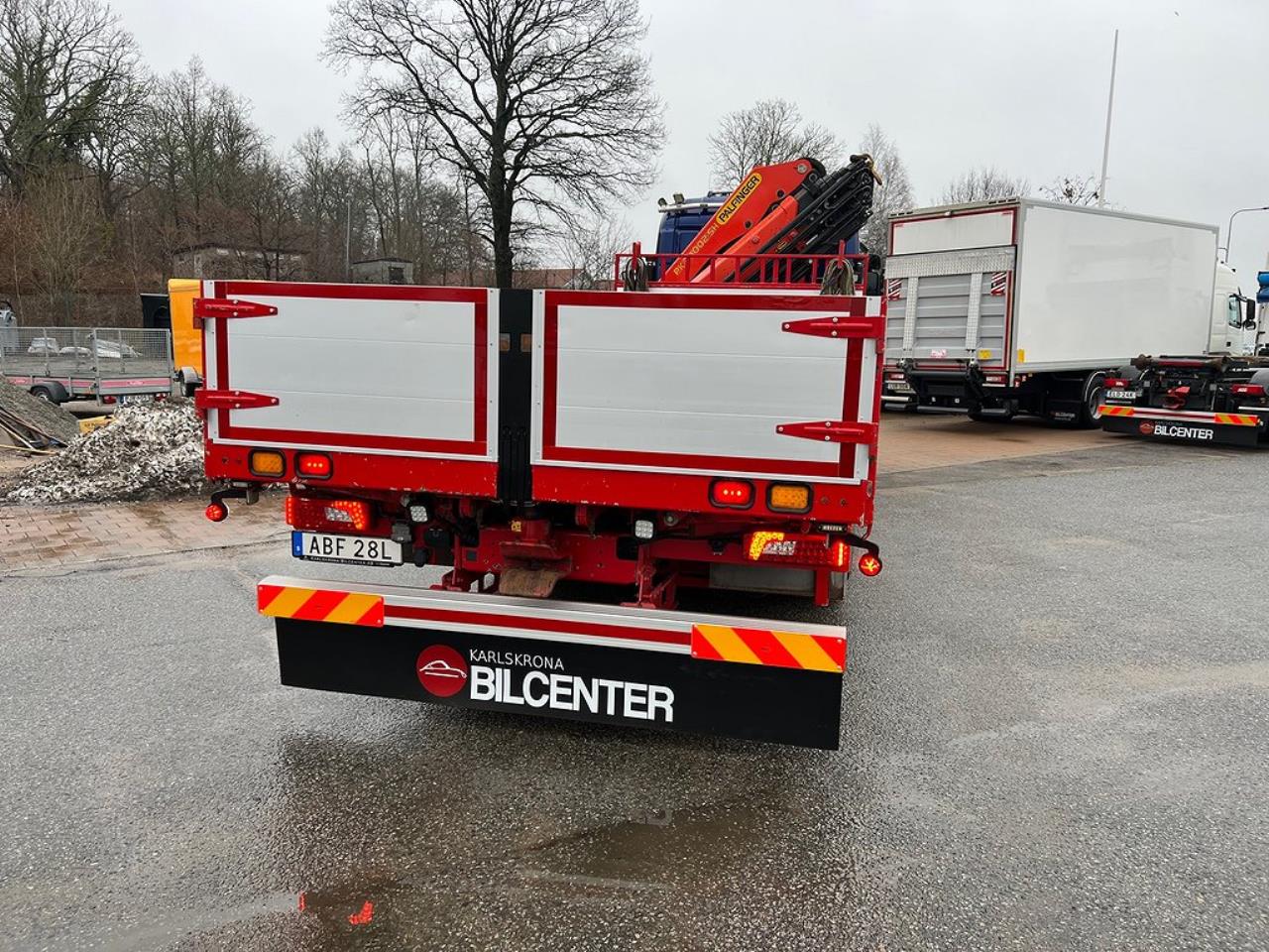 Scania G450 6x2 Brädgårdsbil Stor Kran, Båtstöttor Euro 6 2015 - Kran