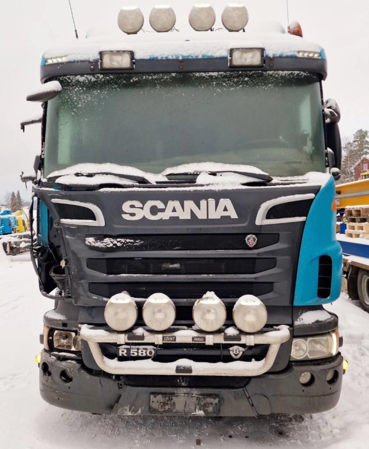 Scania R 560 LB timmerbil 2013 - Demonteringsobjekt