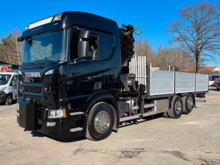 Scania R500 6x2*4 NG Kranbil / Brädgårdsbil 