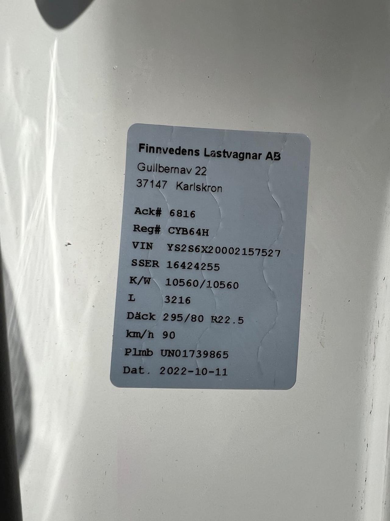 Scania S730 Next Gen 6x2 Lastväxlare *18 500 Mil* 2019 - Krok/Lastväxlare