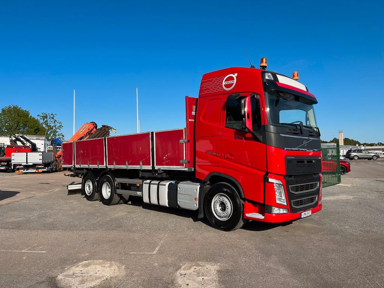 Volvo FH13 460 6x2*4 Kranbil Lagab fäste *28 000 Mil* Euro 6 2017 - Kran