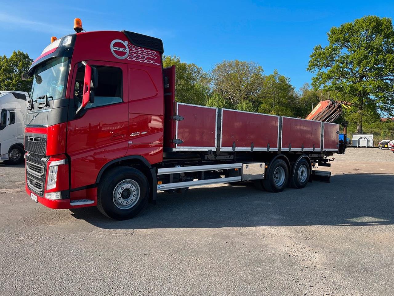 Volvo FH13 460 6x2*4 Kranbil Lagab fäste *28 000 Mil* Euro 6 2017 - Kran