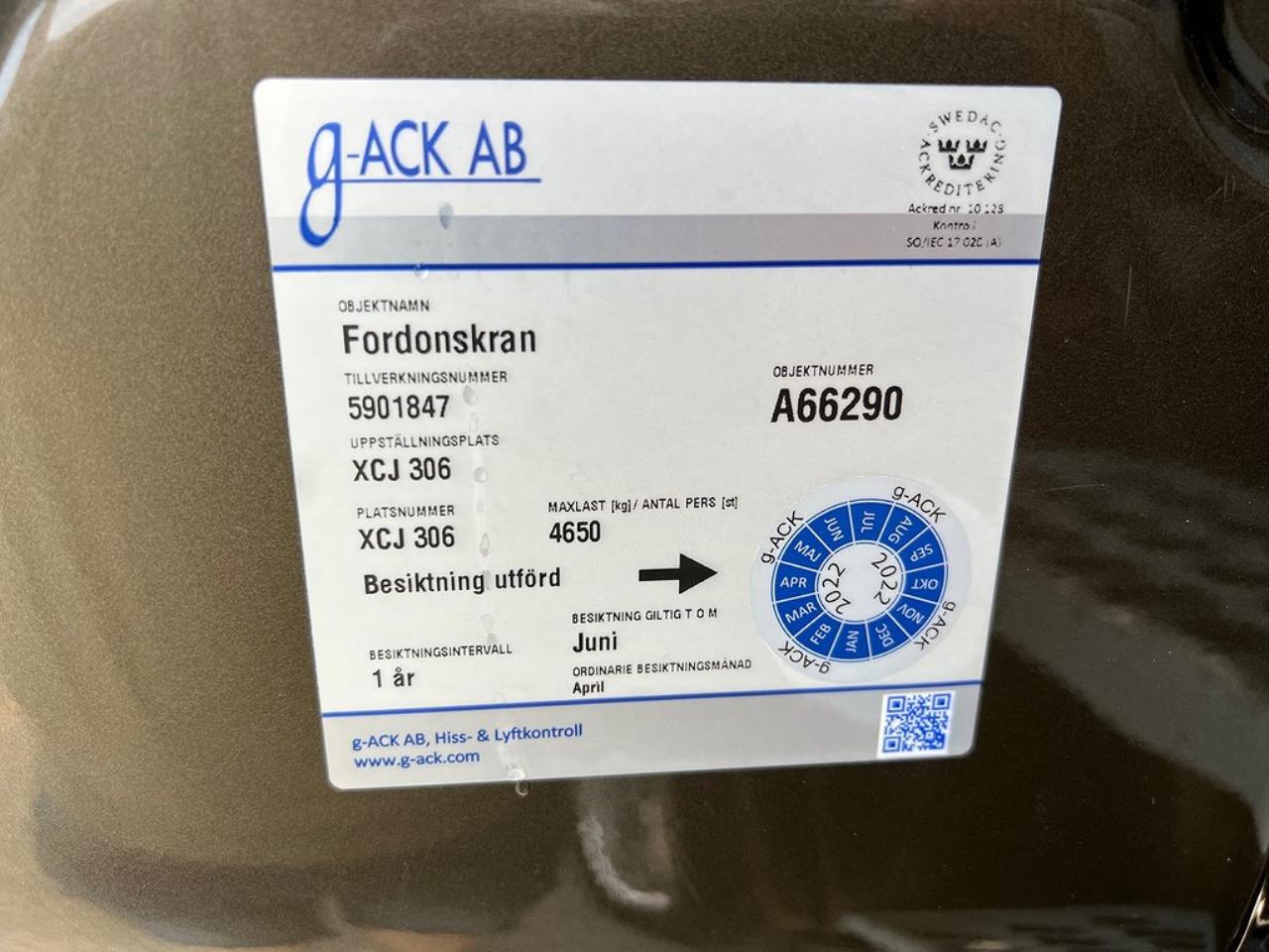 Volvo FH13 540 8x4*4 Tridem Brädgårdsbil 7 St. Utskjut Kran 2017 - Kran