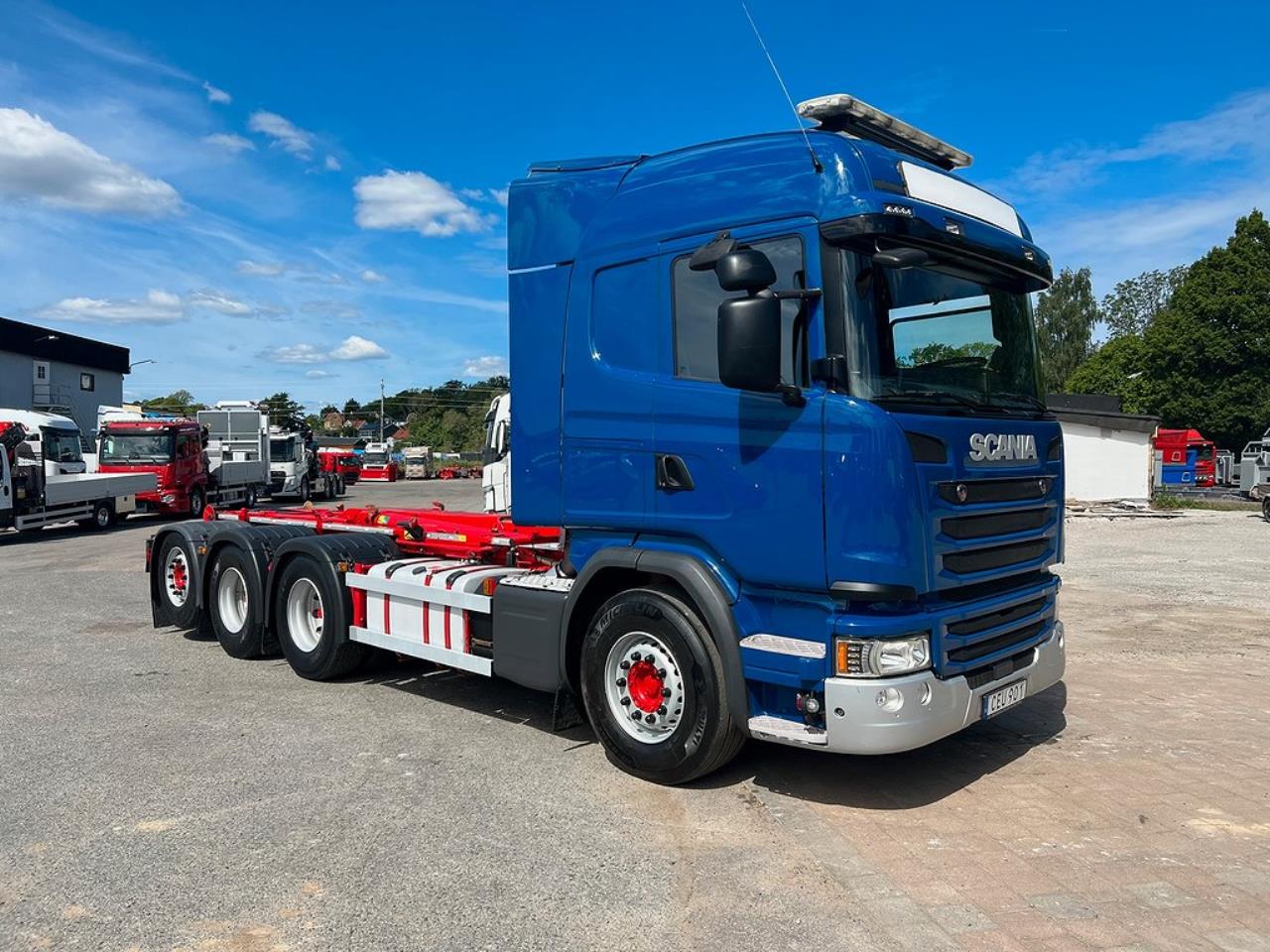 Scania G490 8x4*4 Tridem Lastväxlare Euro 6 2016 - Krok/Lastväxlare