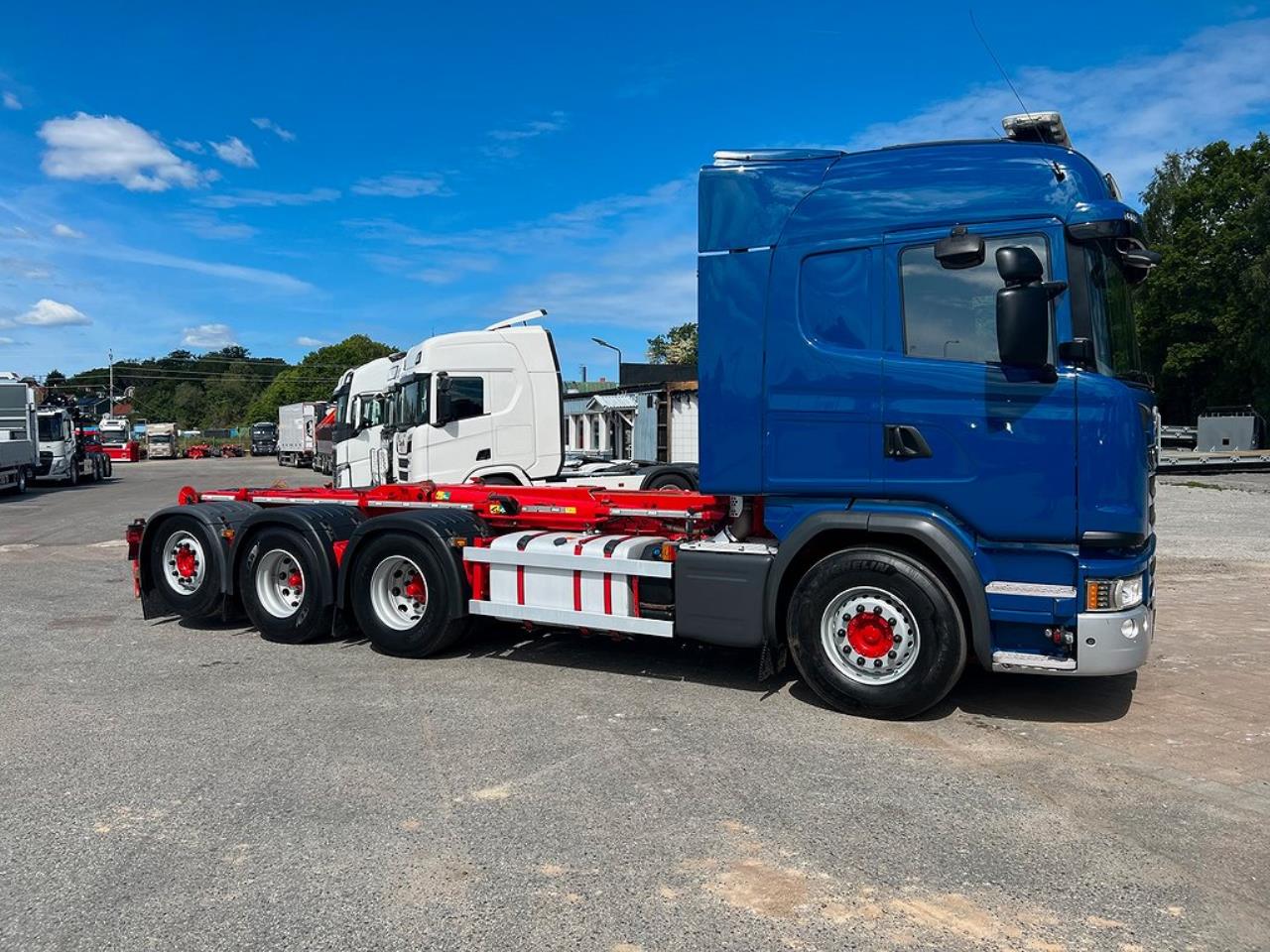 Scania G490 8x4*4 Tridem Lastväxlare Euro 6 2016 - Krok/Lastväxlare