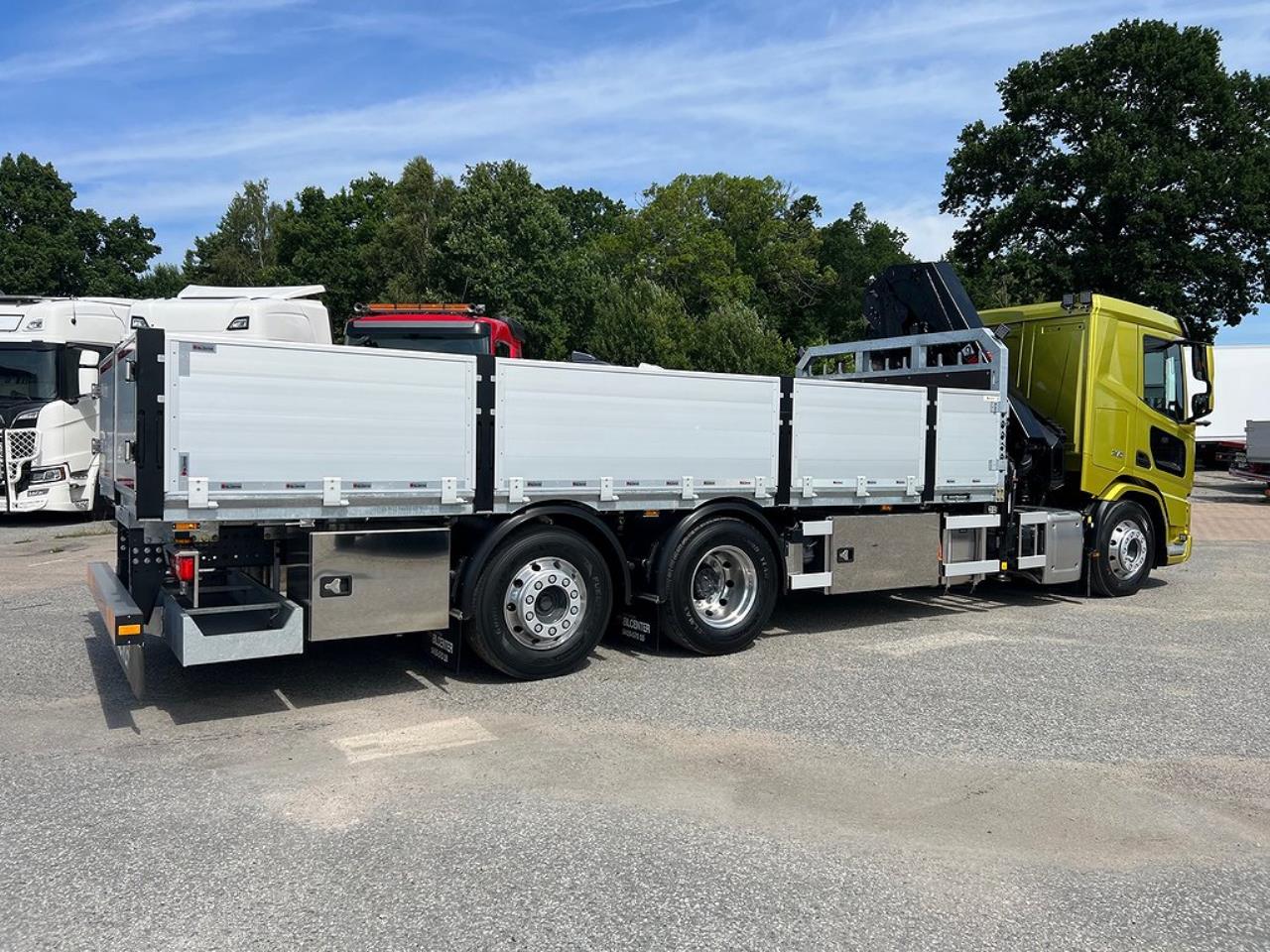 DAF XD 450 6x2*4 Kranbil Brädgårdsbil 2023 - Kran