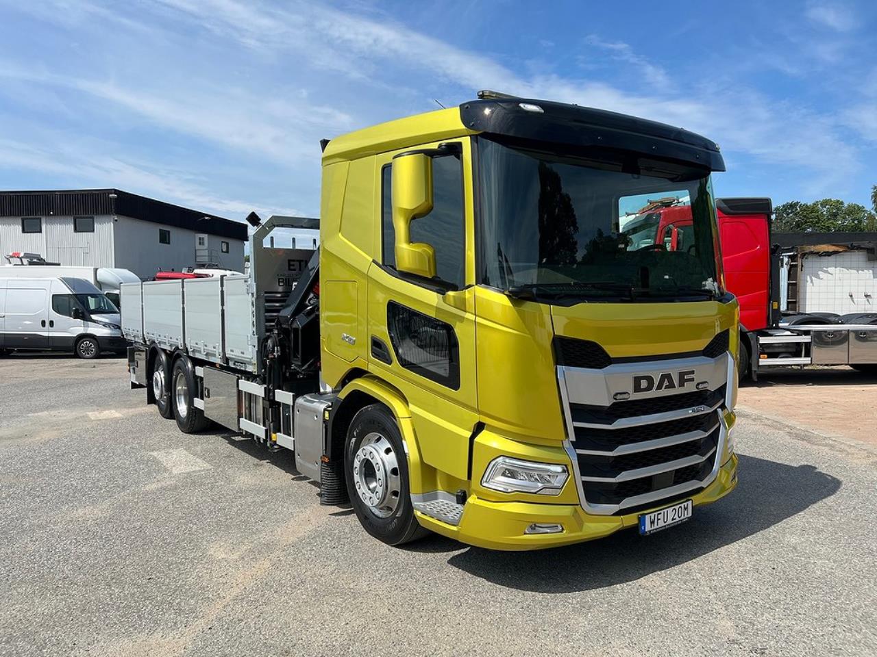 DAF XD 450 6x2*4 Kranbil Brädgårdsbil 2023 - Kran