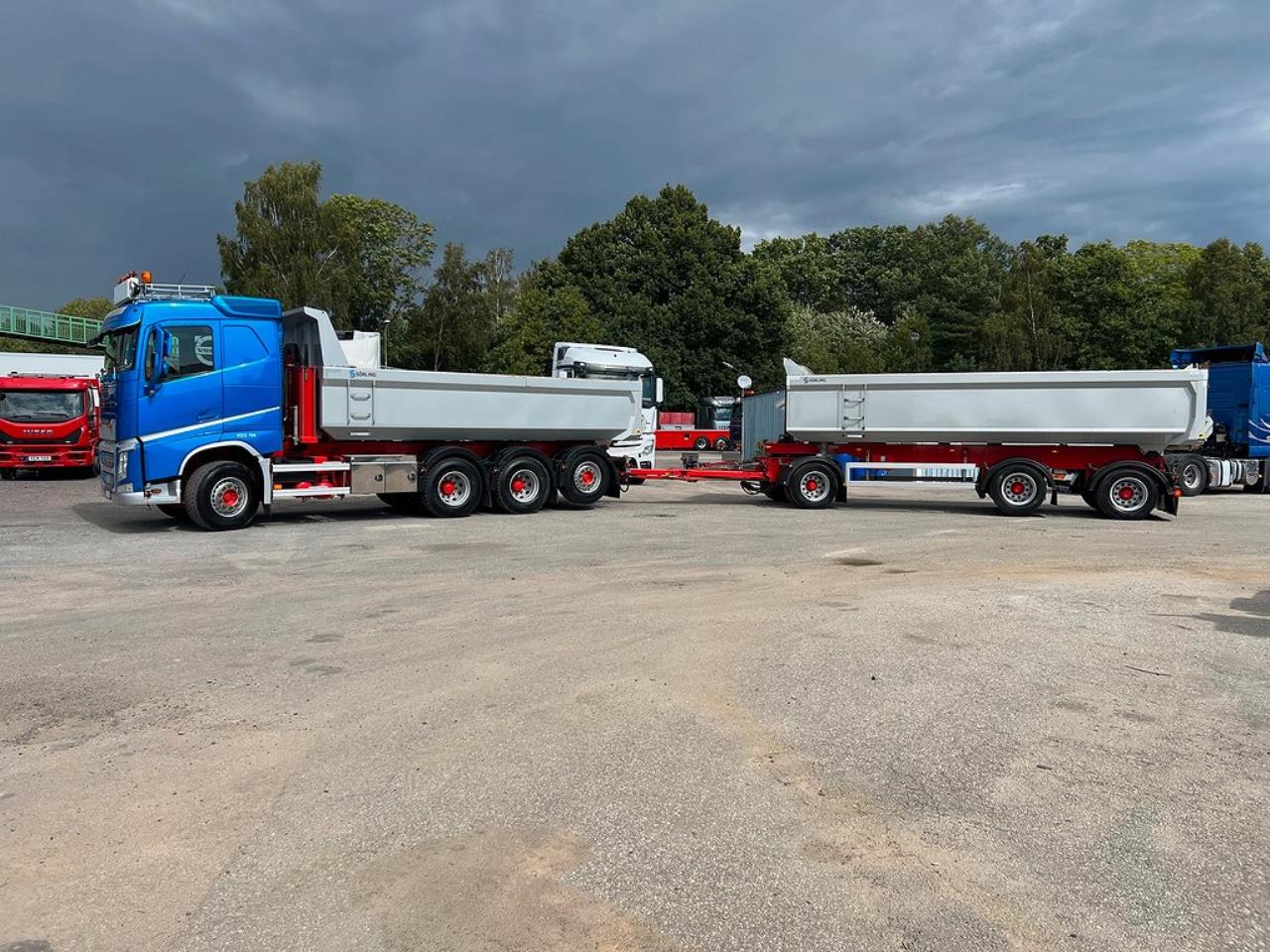 Volvo FH13 540 8x4*4 Tridem Tippekipage Euro 6 2018 - Tipp