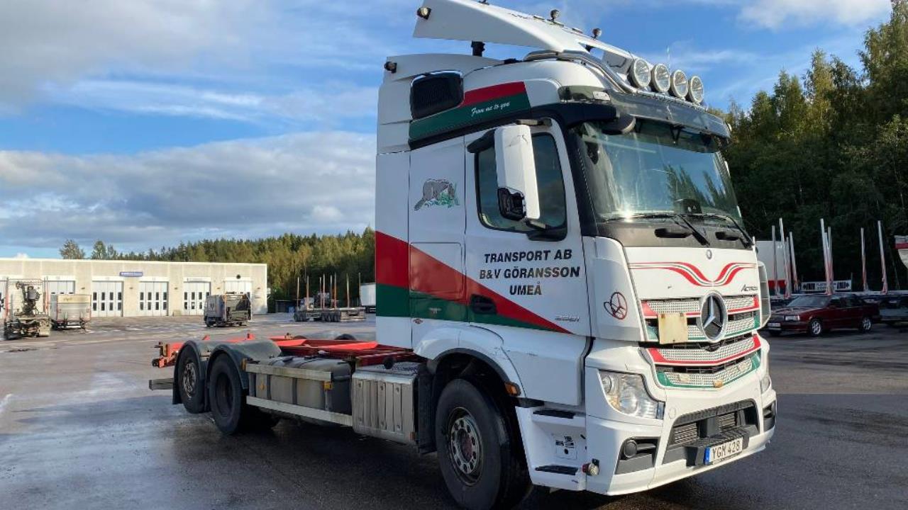 Mercedes-Benz Actros 963-0-c 2016 - Växelflak
