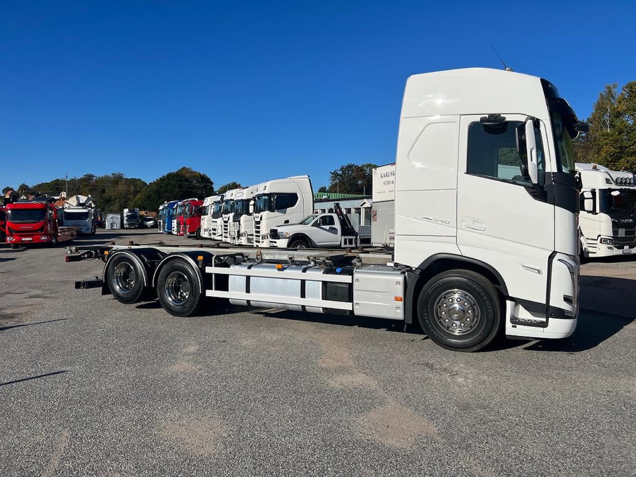 Volvo FH13 540 6x2 Containerbil / Lösflak I-SEE Retarder 2022 - Övrigt