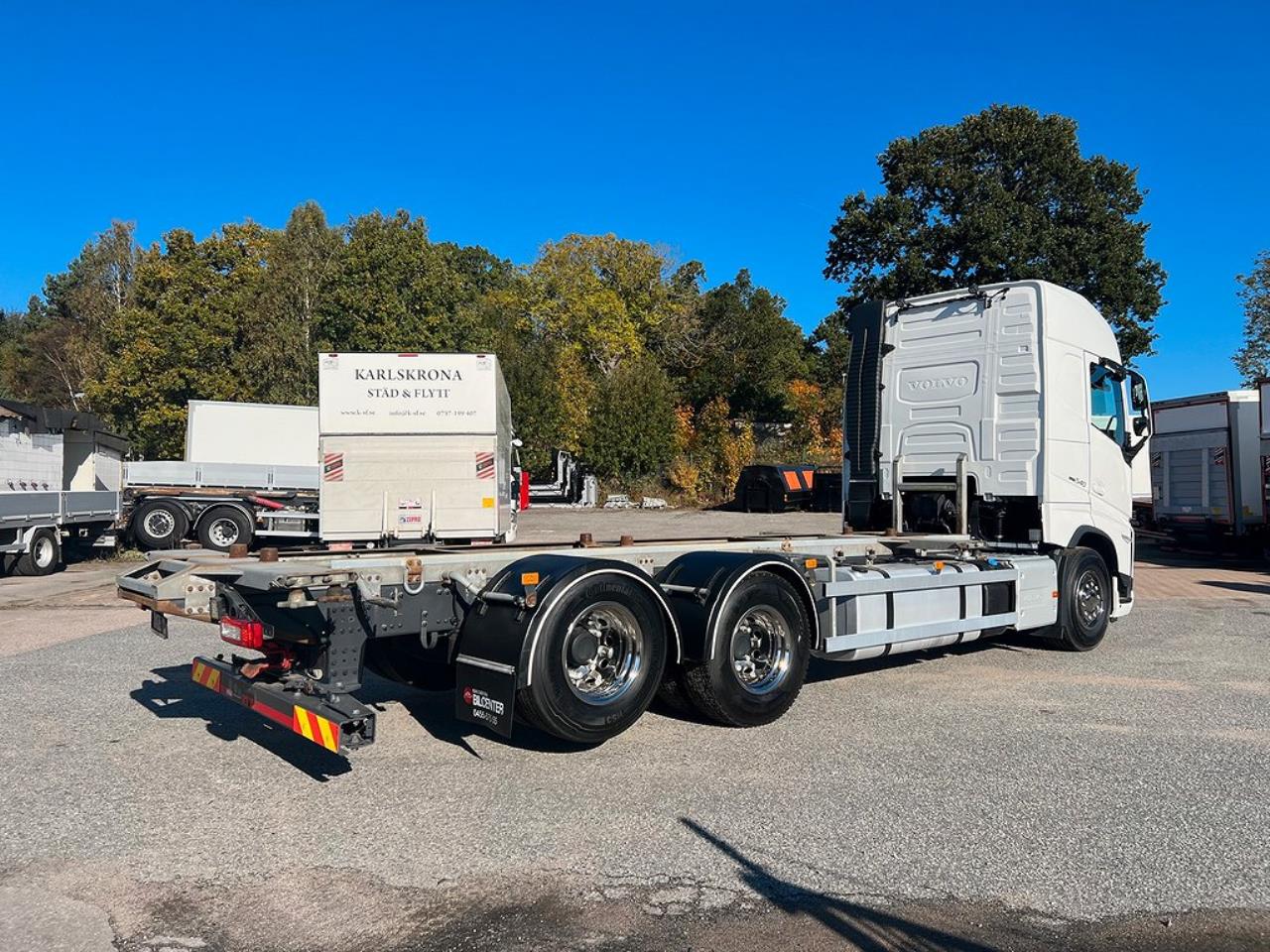 Volvo FH13 540 6x2 Containerbil / Lösflak I-SEE Retarder 2022 - Övrigt