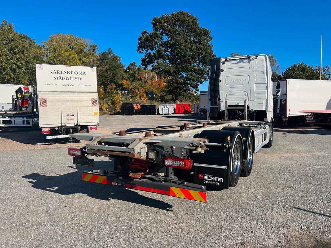 Volvo FH13 540 6x2 Containerbil / Lösflak I-SEE Retarder 2022 - Övrigt