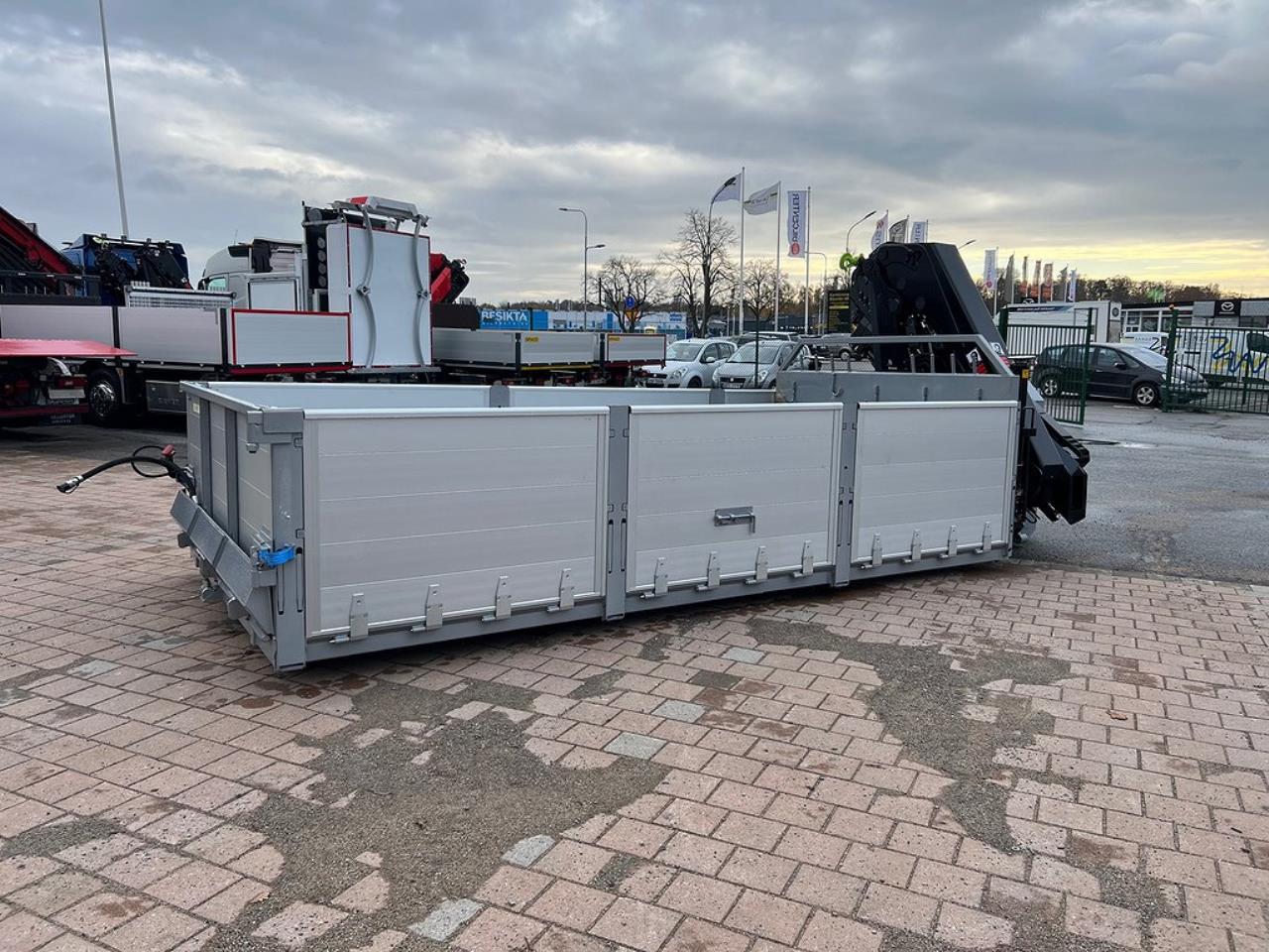 Övriga Nytt Kranflak Hiab eX.232.HiPro E-5 Kran Schaktlucka 2025 - Övrigt