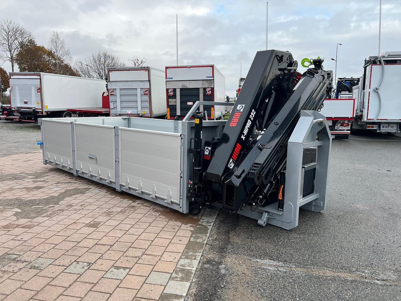 Övriga Nytt Kranflak Hiab eX.232.HiPro E-5 Kran Schaktlucka 2025 - Övrigt