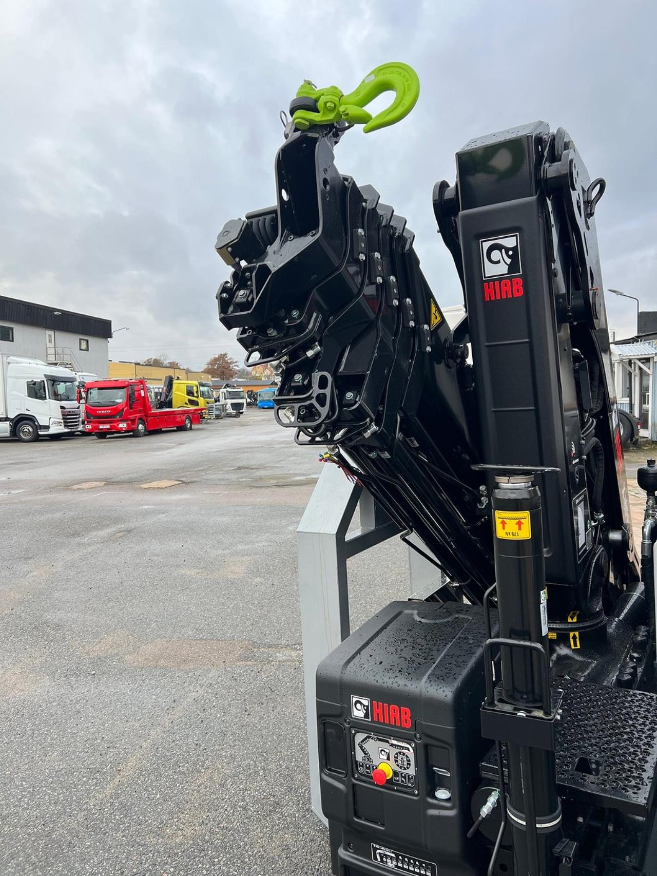 Övriga Nytt Kranflak Hiab eX.232.HiPro E-5 Kran Schaktlucka 2025 - Övrigt