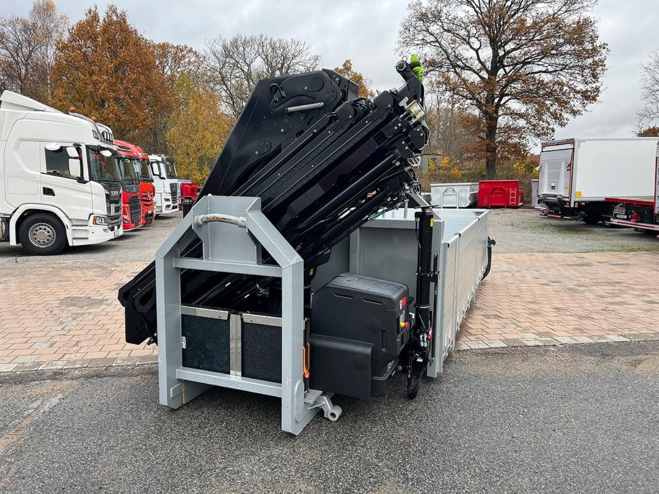 Övriga Nytt Kranflak Hiab eX.232.HiPro E-5 Kran Schaktlucka 2025 - Övrigt