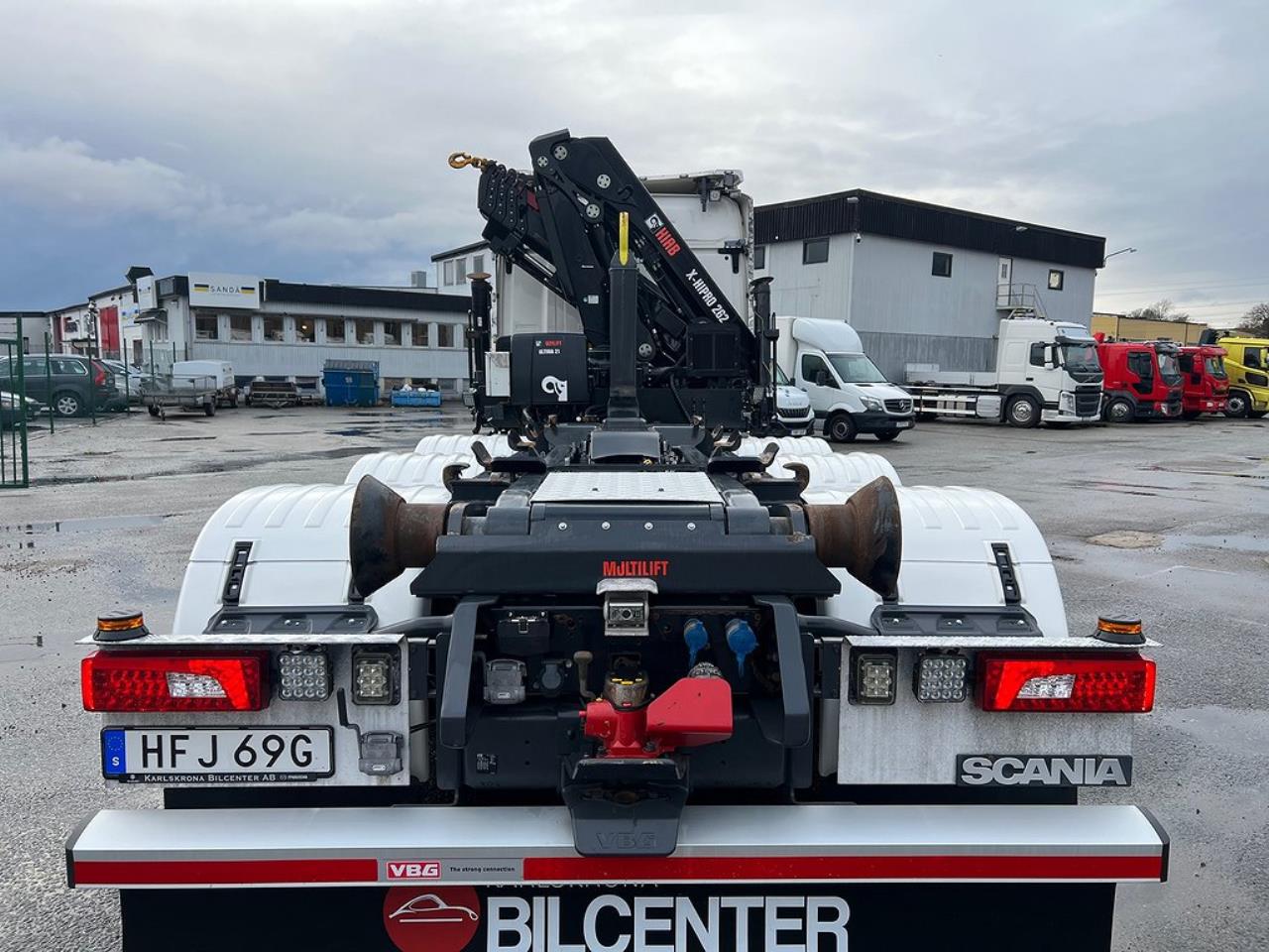 Scania G500 8x4*4 Tridem Kranväxlare Hiab kran  2019 - Kran