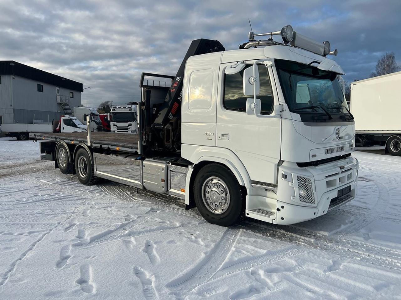 Volvo FMX 450 6x2*4 Kranbil / Brädgårdsbil 2018 - Kran