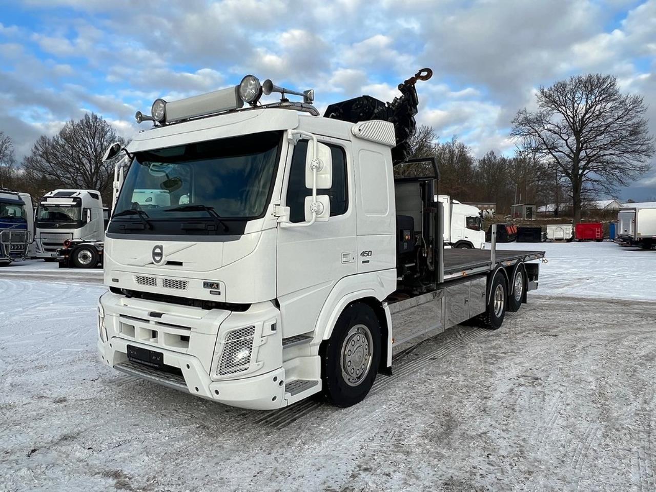Volvo FMX 450 6x2*4 Kranbil / Brädgårdsbil 2018 - Kran