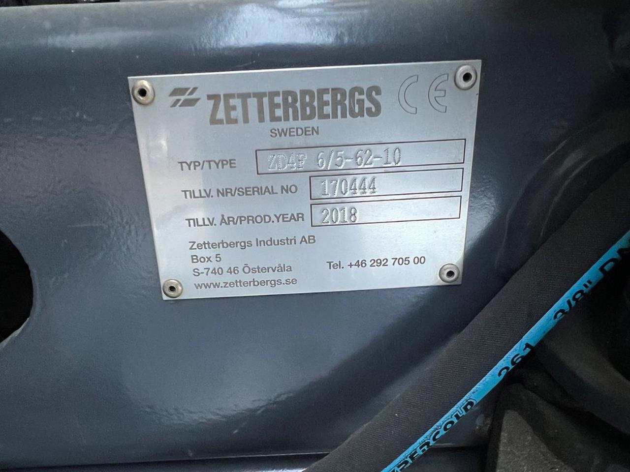 DAF CF 530 8x2*6 Tippbil Euro 6 Zetterbergs 2018 - Tipp
