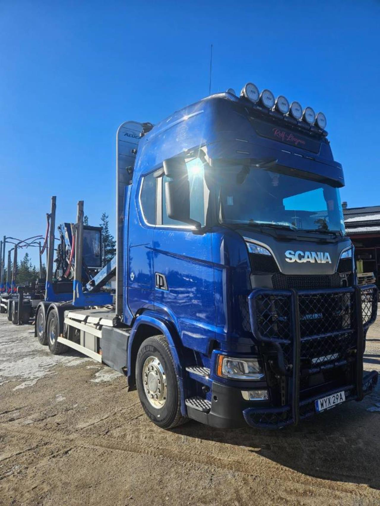 Scania Scania R 580 timmerekipage 2019 - Timmer