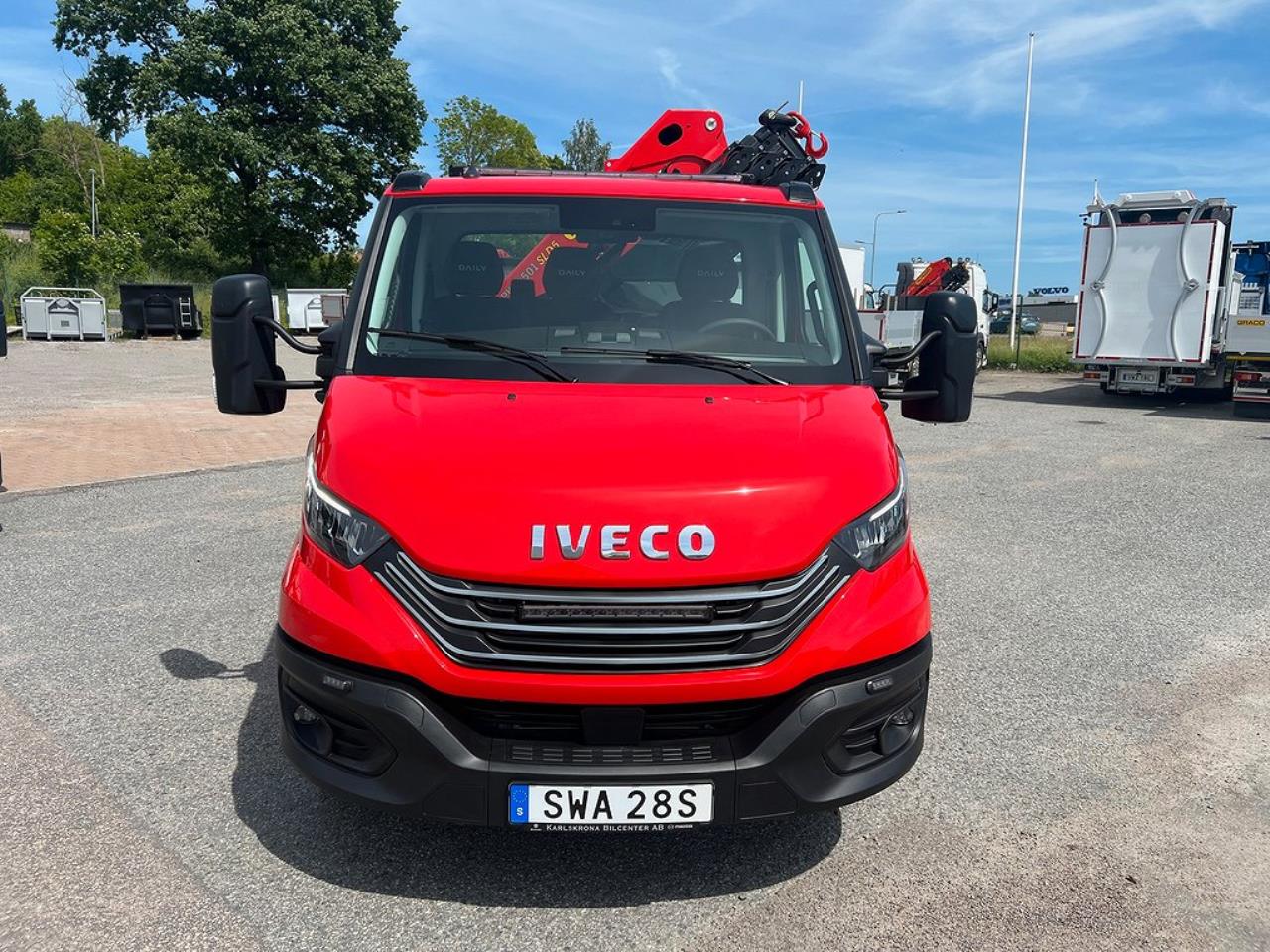 Iveco Daily 72C18 A8 Tippbil Palfinger Kran Fullutrustad 2024 - Övrigt