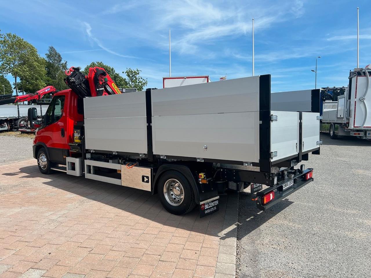 Iveco Daily 72C18 A8 Tippbil Palfinger Kran Fullutrustad 2024 - Övrigt