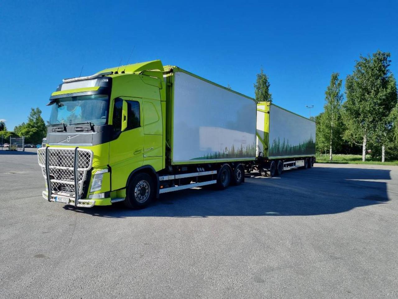 Volvo FH13 540hk Flisekipage MT EKSJÖ 2016 - Flis