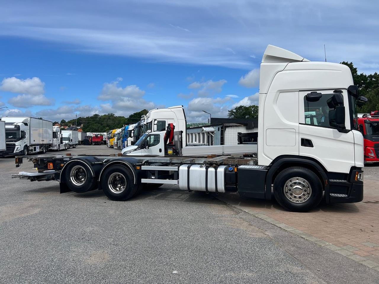 Scania G500 6x2 Lagab Containerbil / Lösflak Z-Lift 2021 - Övrigt