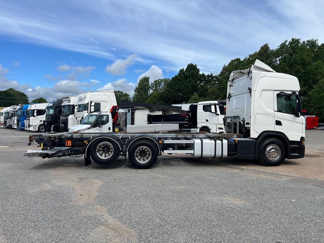 Scania G500 6x2 Lagab Containerbil / Lösflak Z-Lift 2021 - Övrigt