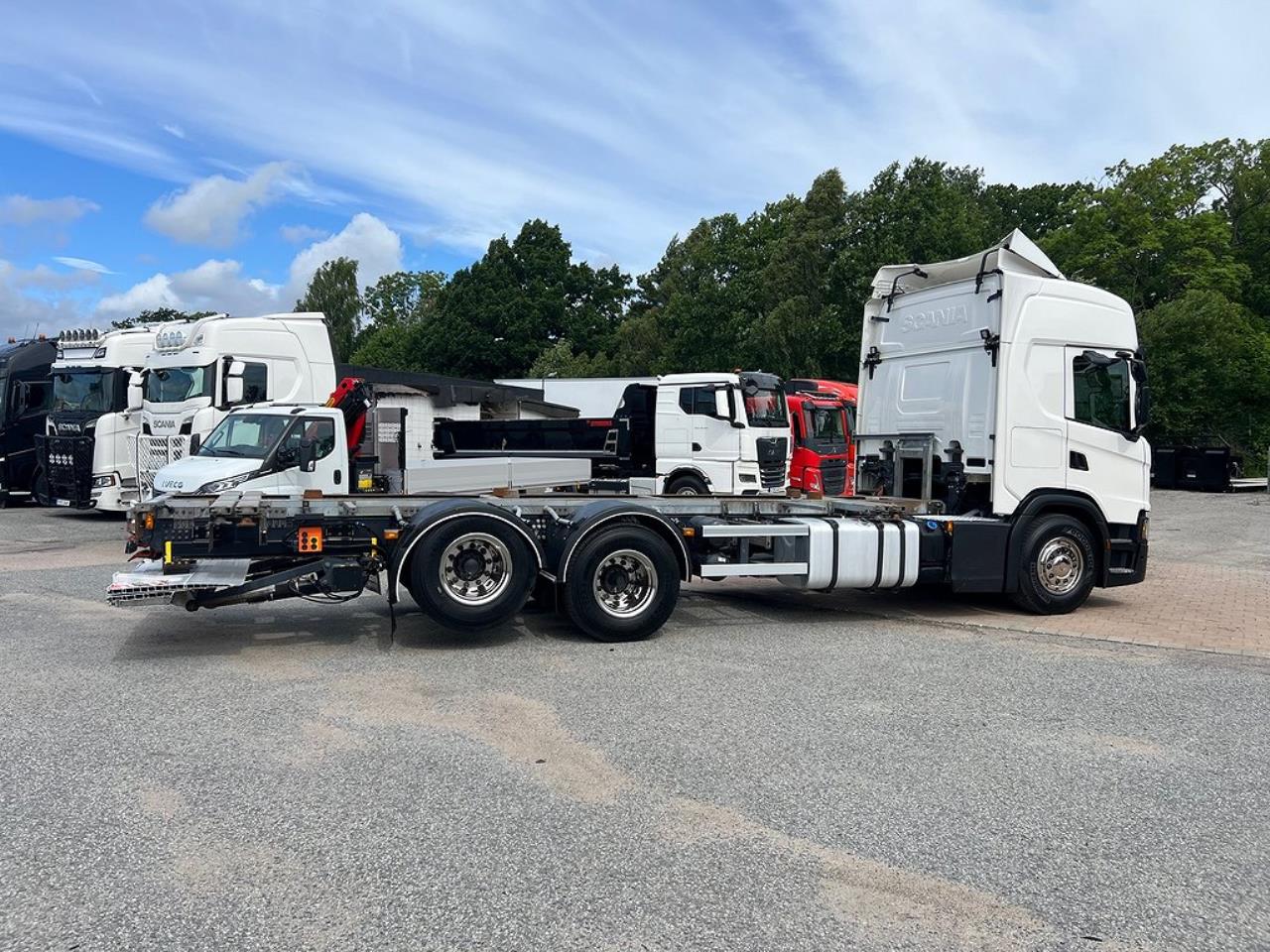 Scania G500 6x2 Lagab Containerbil / Lösflak Z-Lift 2021 - Övrigt